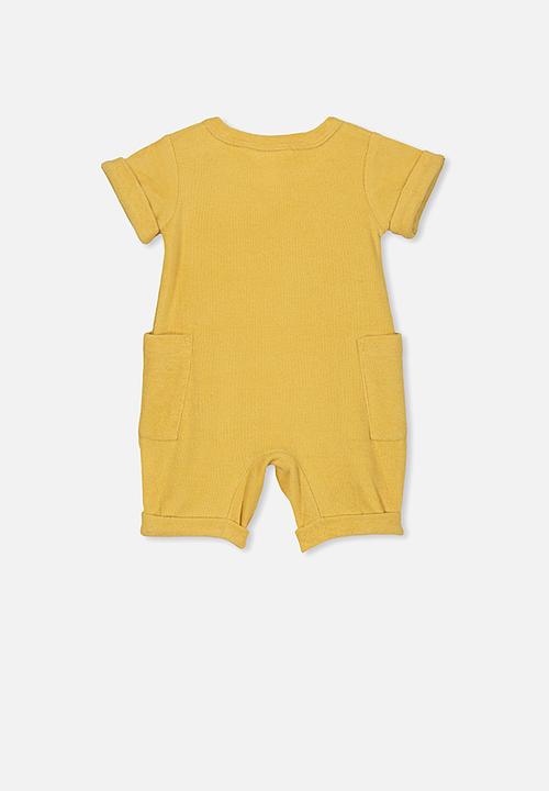 Cotton On - River playsuit - yellow