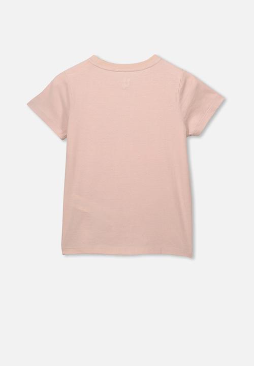 Cotton On - Stevie short sleeve embellished T-shirt - pink