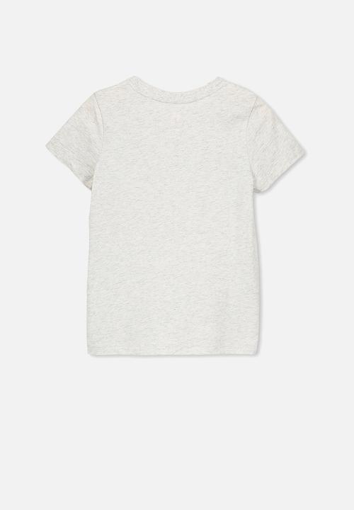 Cotton On - Stevie short sleeve embellished T-shirt - grey