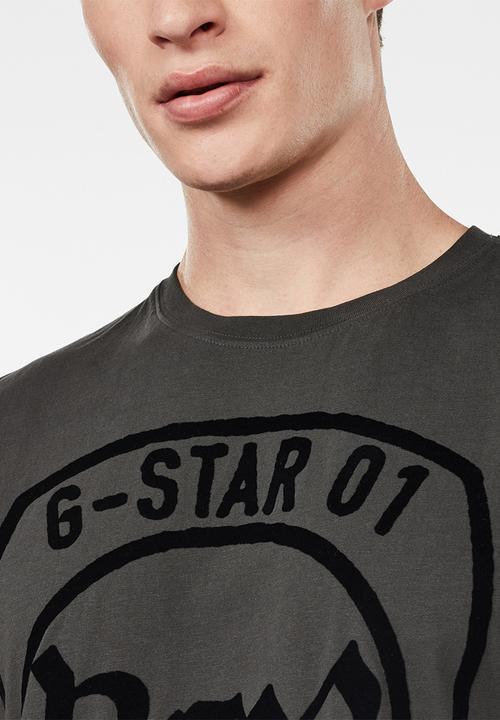 G-STAR - Graphic 10 short sleeve T-shirts - grey