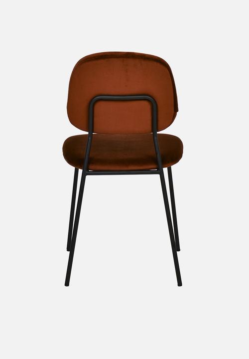 Sixth Floor - Delta chair - rust