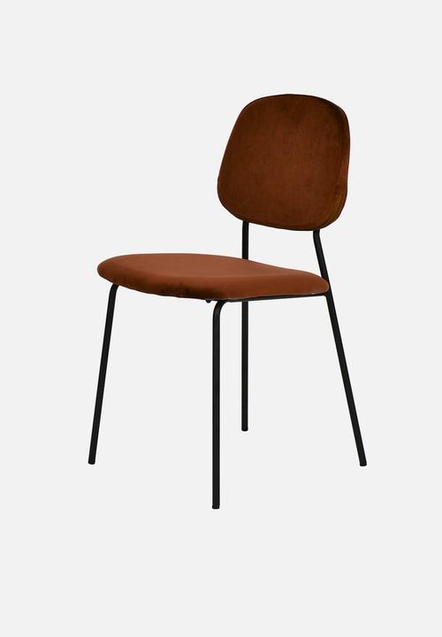 Sixth Floor - Delta chair - rust