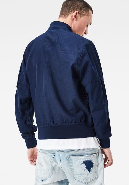 G-STAR - Rackam dc bomber niss chambray - navy