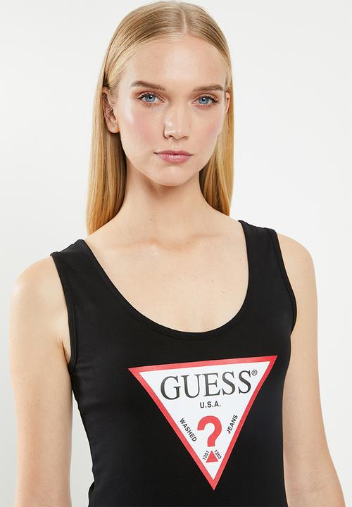 GUESS - Core triangle mila dress - black