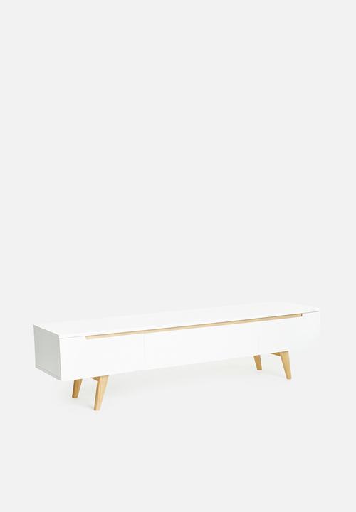Basics - Hanson tv unit - white