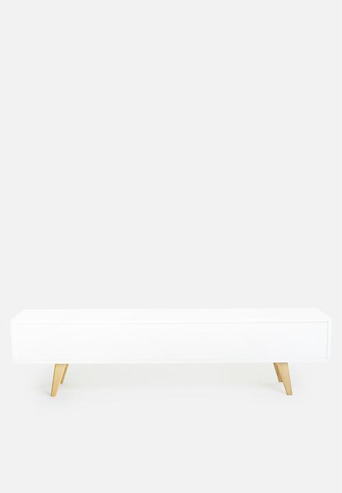 Basics - Hanson tv unit - white