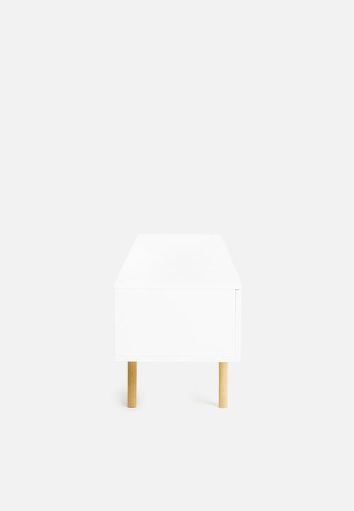 Basics - Hanson tv unit - white