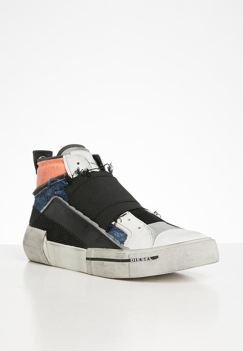 Diesel  - S-dese dec - sneaker mid - indigo / silver
