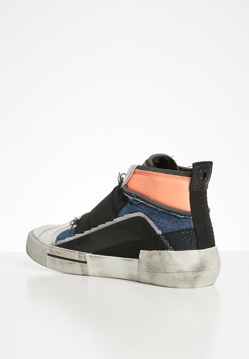 Diesel  - S-dese dec - sneaker mid - indigo / silver