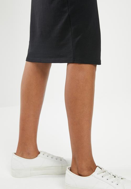 New Look - Jersey pull on skirt - black