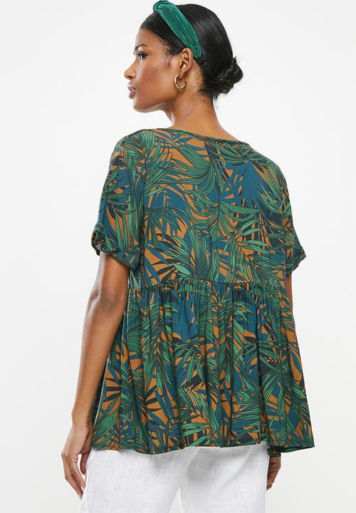 Superbalist - Baby doll shirt - multi