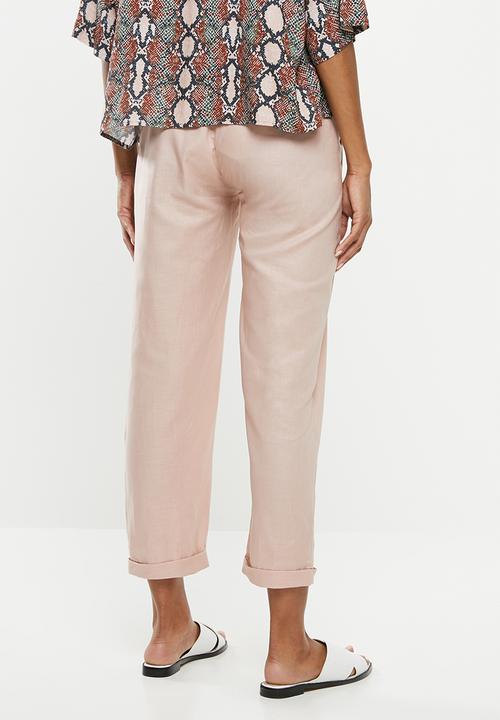 Superbalist - Cigarette trousers  - dusty pink