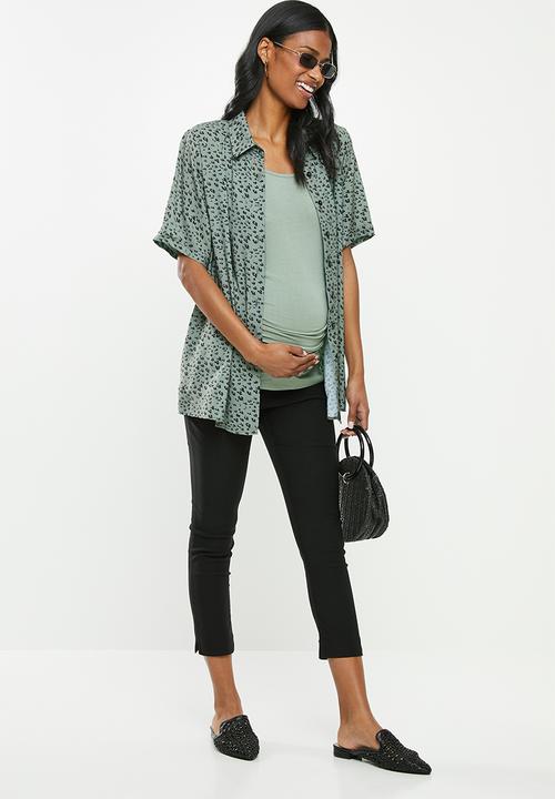 Cherry Melon - Maternity Tank top - green