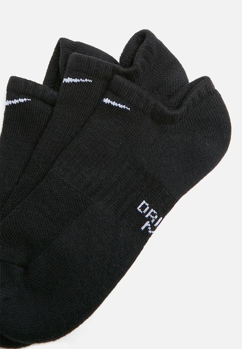 Nike - Everyday cush 3 pack - black/white
