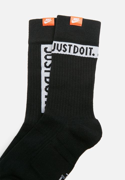 Nike - Sneaker sox 2 pack socks - black