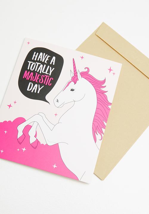 Typo - Nice birthday card - totally majestic day