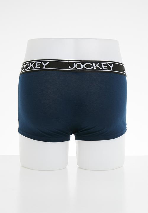 Jockey - 2 Pack exclusive pouch trunks - blue & navy