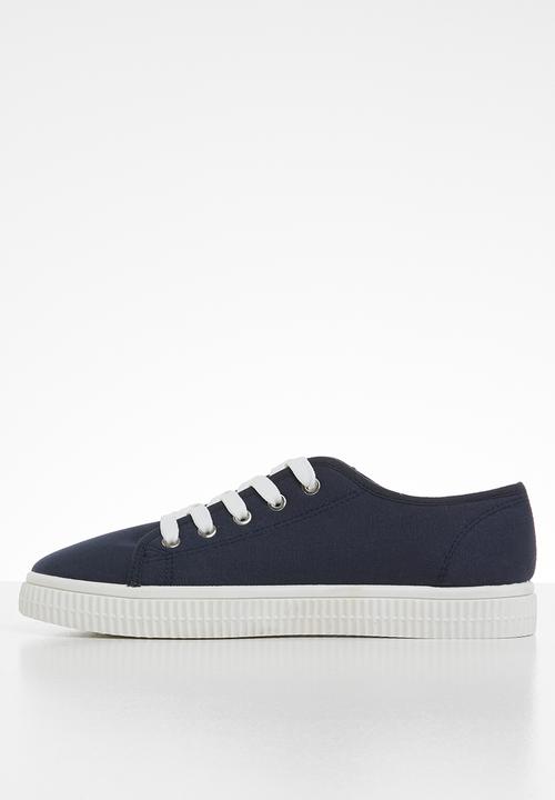 Cotton On - Chelsea creeper plimsoll - navy