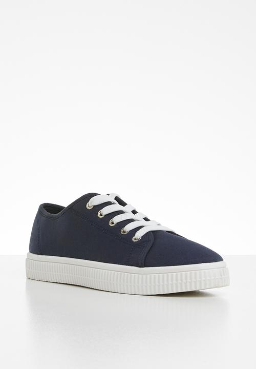 Cotton On - Chelsea creeper plimsoll - navy