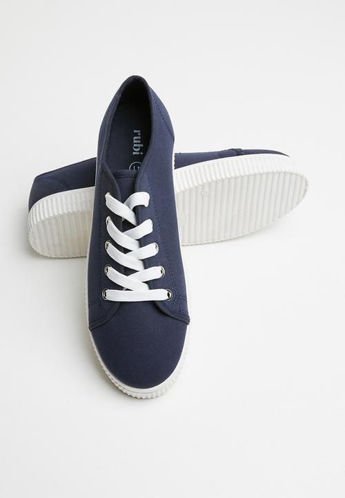 Cotton On - Chelsea creeper plimsoll - navy