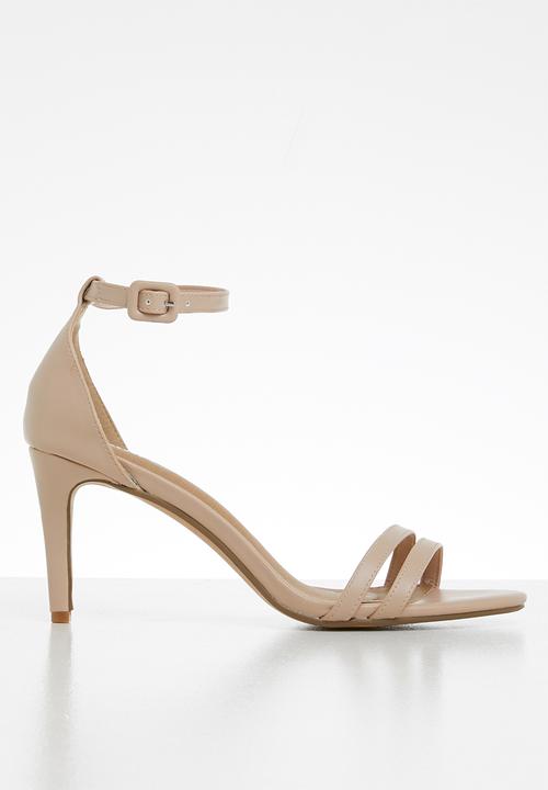 Cotton On - Shari double strap stiletto - neutral