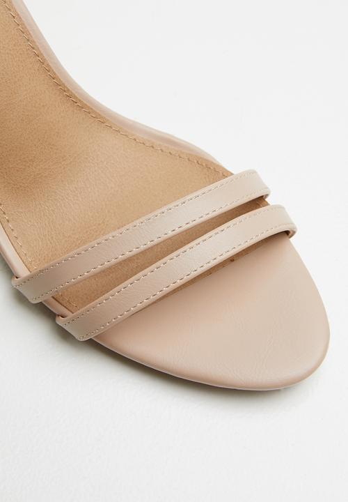 Cotton On - Shari double strap stiletto - neutral