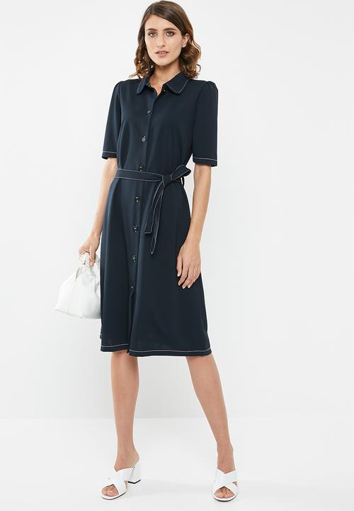 Jacqueline de Yong - Adrianna dress - navy