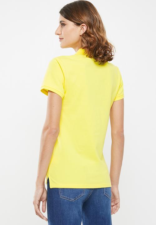 POLO - Margot stretch golfer - yellow
