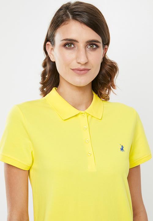 POLO - Margot stretch golfer - yellow