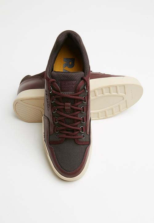 G-STAR - Rackam vodan low -  dark plum & kohl
