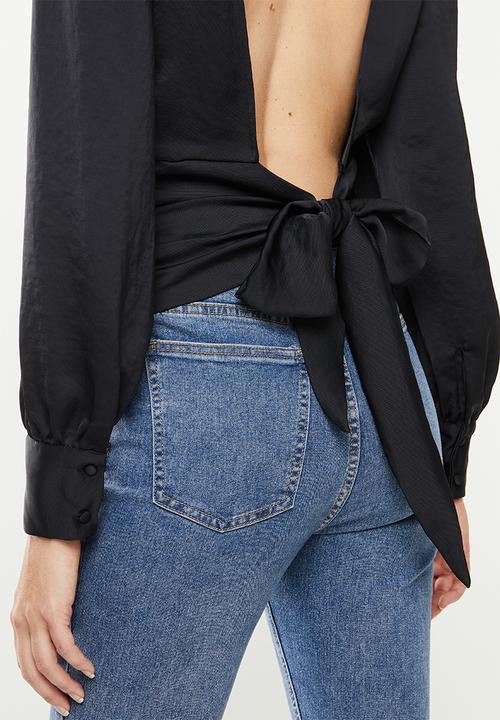 Vero Moda - Jade cut out top - black