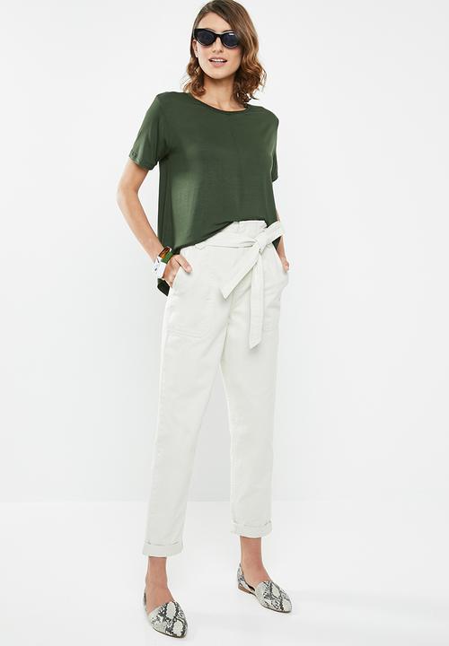 edit - High low tunic - khaki
