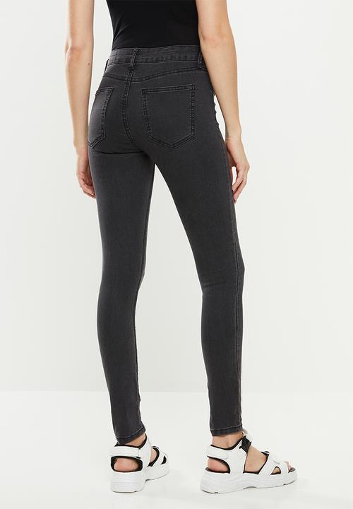 Cotton On - Mid rise jegging - black