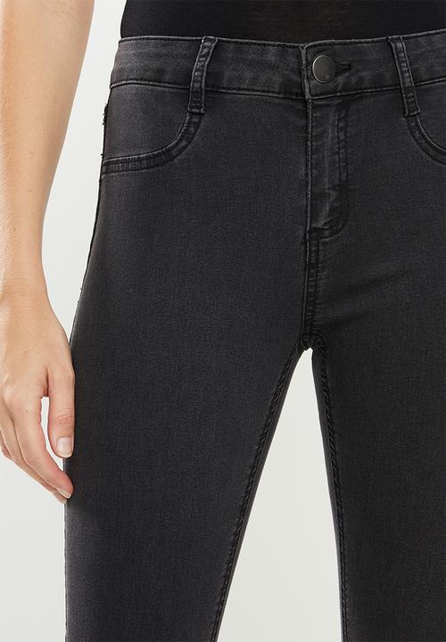 Cotton On - Mid rise jegging - black