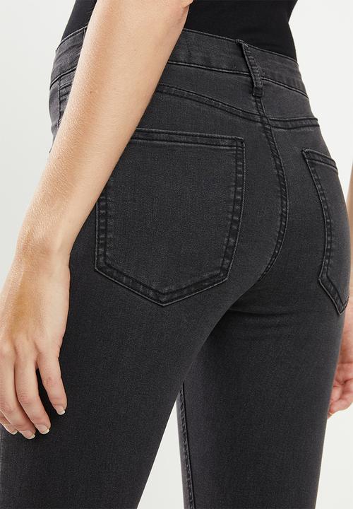 Cotton On - Mid rise jegging - black