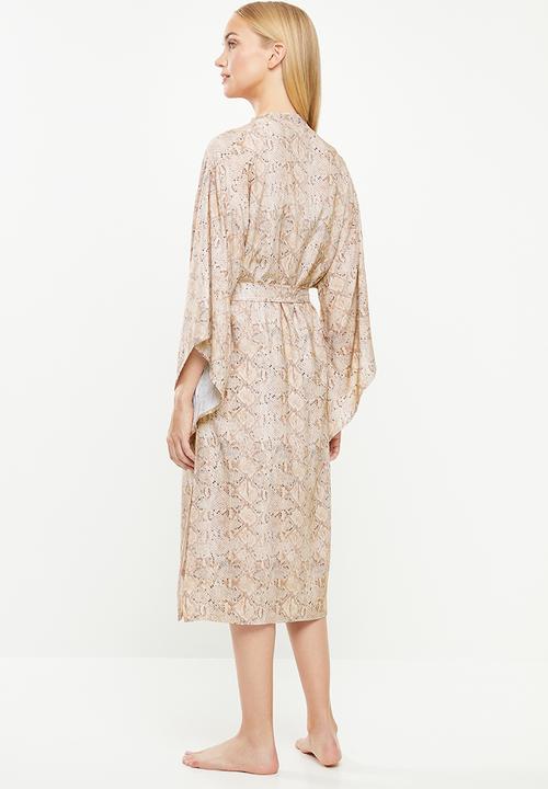 Superbalist - Bell sleeve robe - neutral