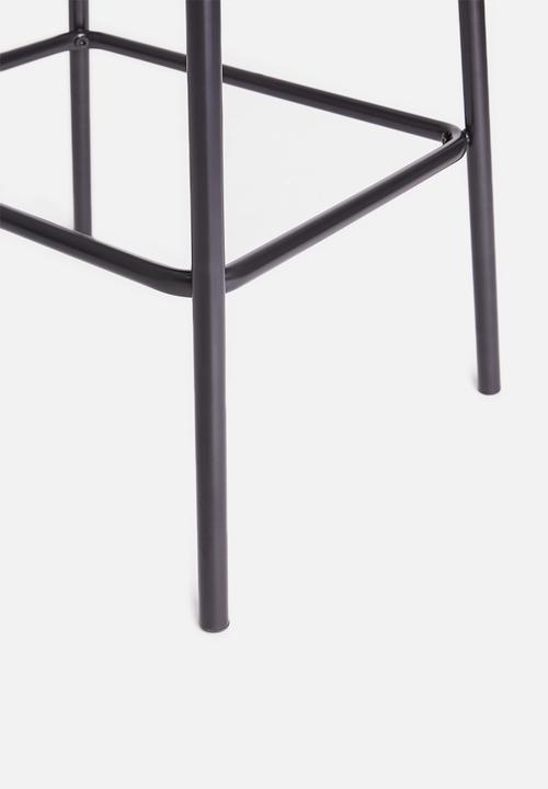 Sixth Floor - Rio counter stool - brown & black