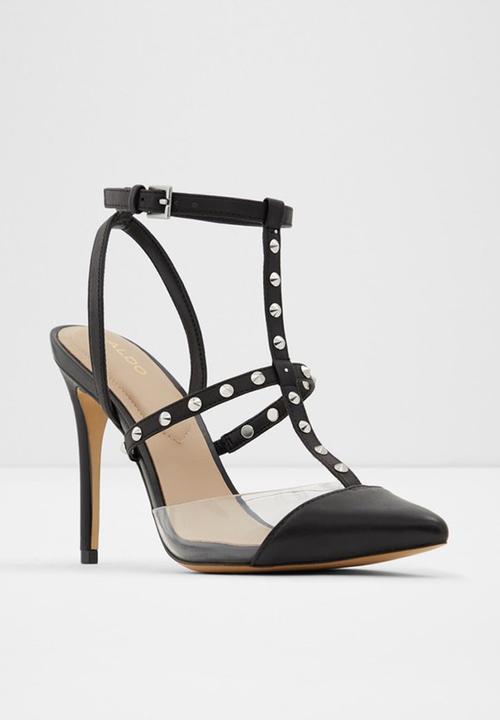 ALDO - Celadrie leather heel - black