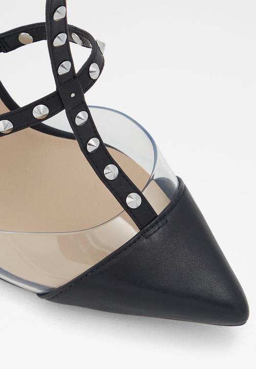 ALDO - Celadrie leather heel - black