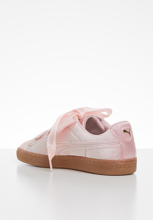 PUMA - Basket heart - silver pink & gold