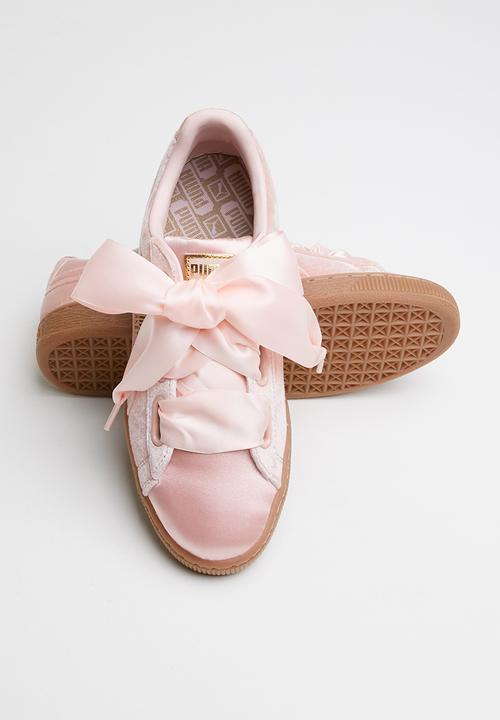 PUMA - Basket heart - silver pink & gold