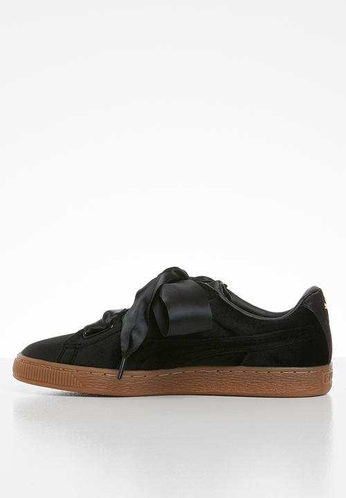 PUMA - Basket heart vs wns - puma black-gold