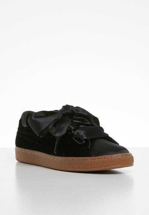 PUMA - Basket heart vs wns - puma black-gold
