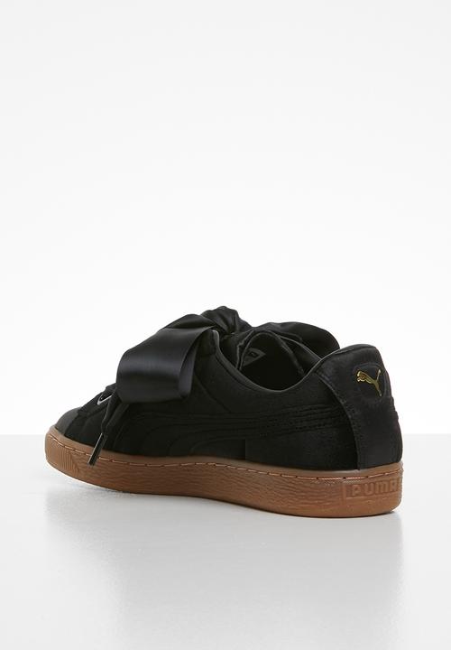 PUMA - Basket heart vs wns - puma black-gold