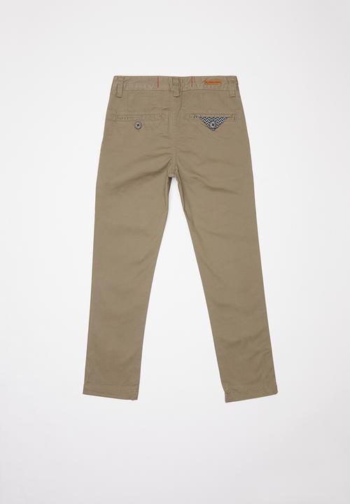 SOVIET - B Maldini cotton pants - brown