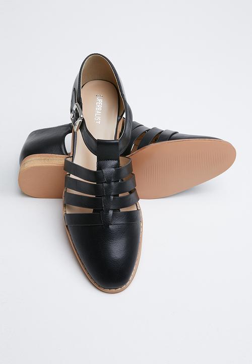 Superbalist - Lucy caged pump - black