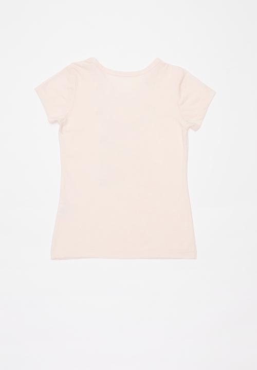 Roxy - Girls short sleeve T-shirt - pink
