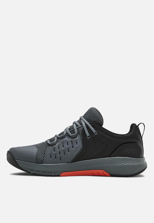 Under Armour - Charged commit tr 2.0 - black / pitch gray / martian red