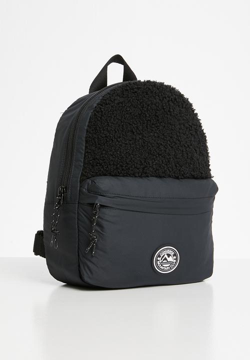 Converse - As if sherpa backpack  - black
