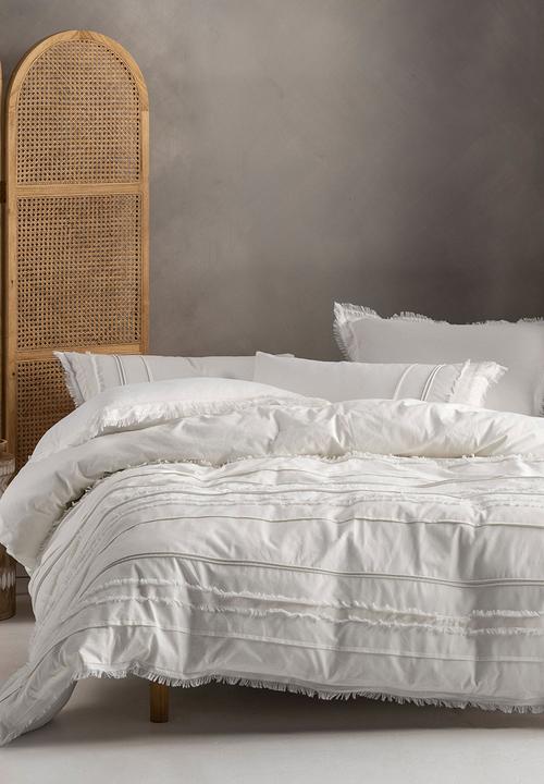 Linen House - Iliana duvet cover set - white